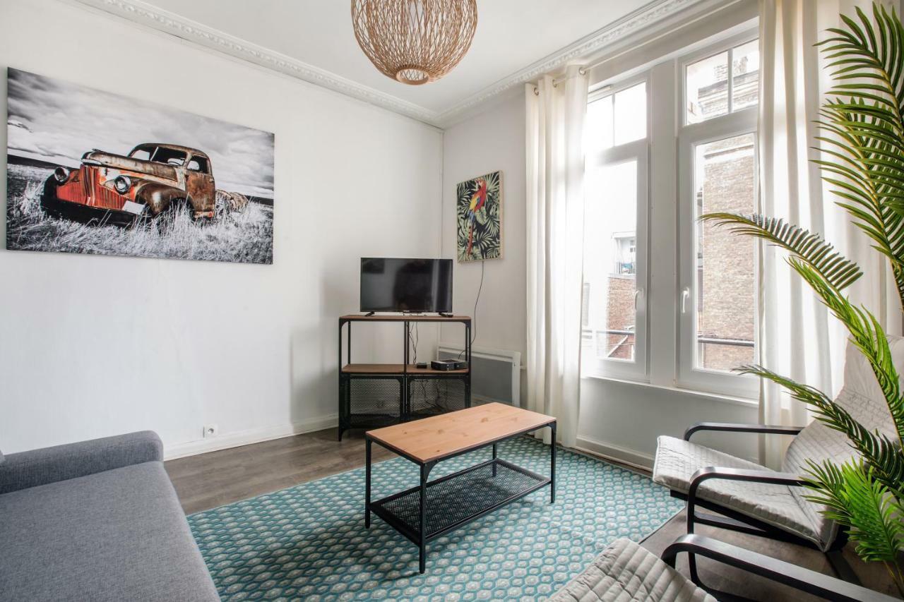 Cosy Appartement Proche Gares Lille Bagian luar foto