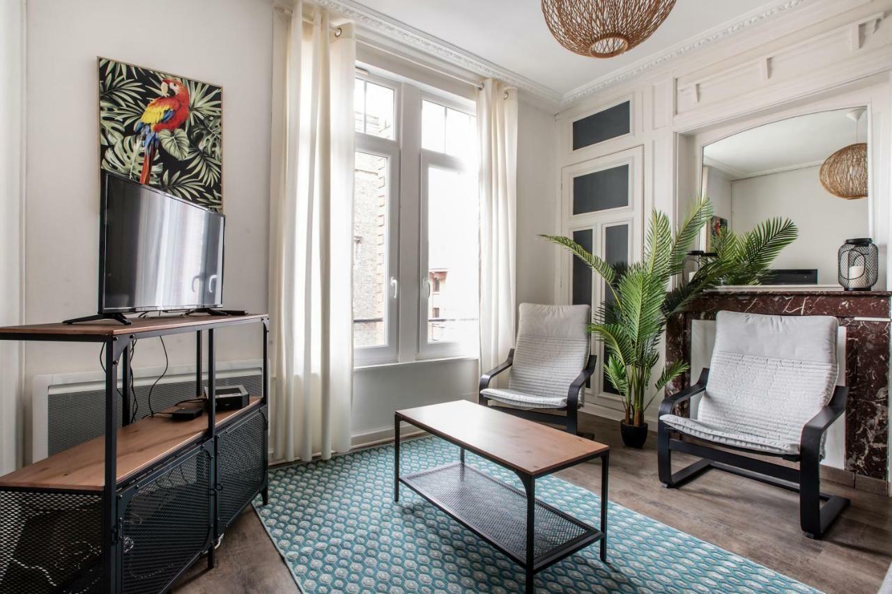 Cosy Appartement Proche Gares Lille Bagian luar foto